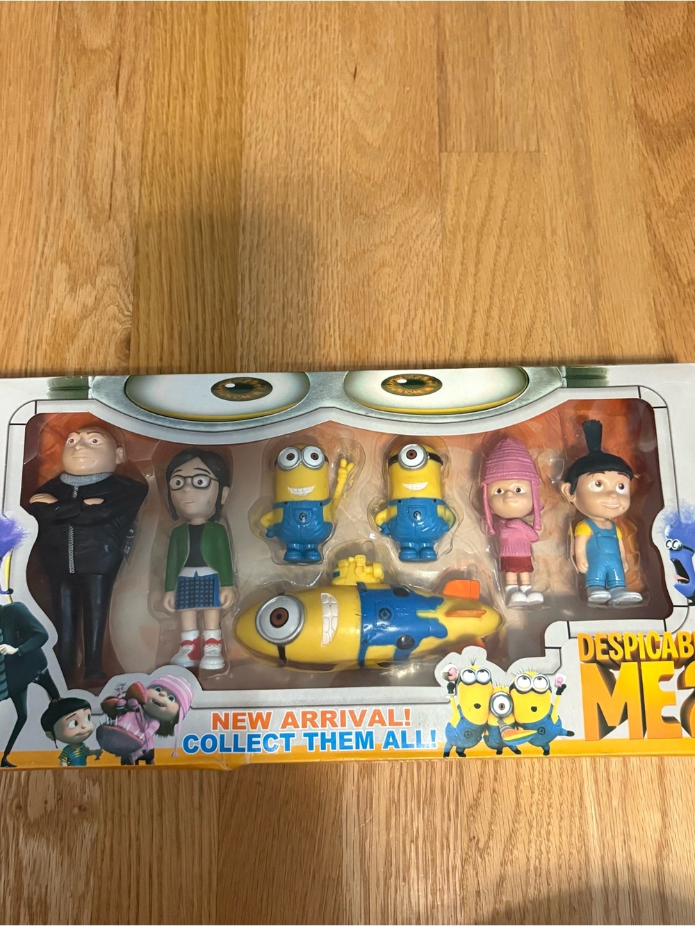 Universal Despicable Me 2 Character Figure Set NEW Minion Gru